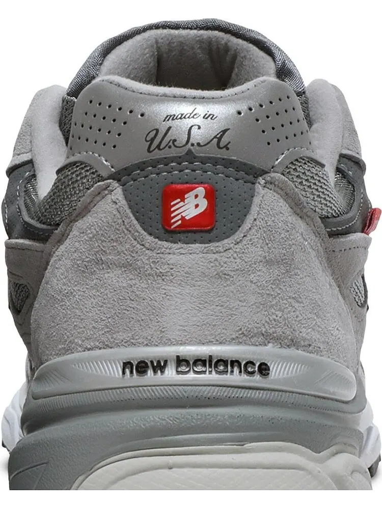 Кроссовки New Balance 990v3 Made In USA — изображение 7 из 8, серый/красный
