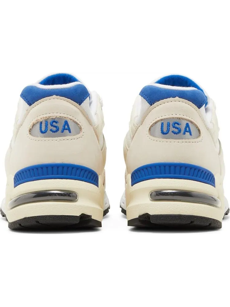 Кроссовки New Balance Teddy Santis x 990v2 Made in USA 'White Blue' — изображение 6 из 8, белый
