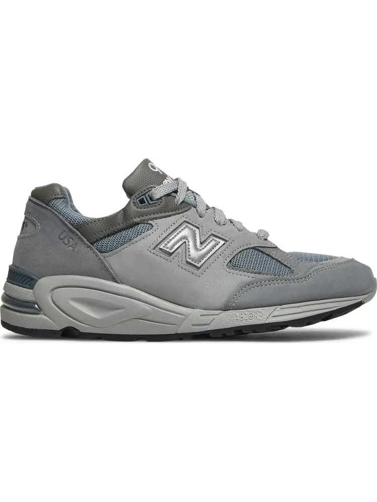 Кроссовки New Balance WTAPS x 990v2 Made In USA 'Grey' — изображение 1 из 8, зеленый