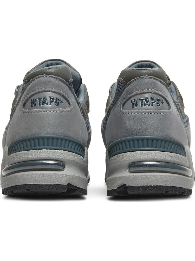 Кроссовки New Balance WTAPS x 990v2 Made In USA 'Grey' — изображение 6 из 8, зеленый