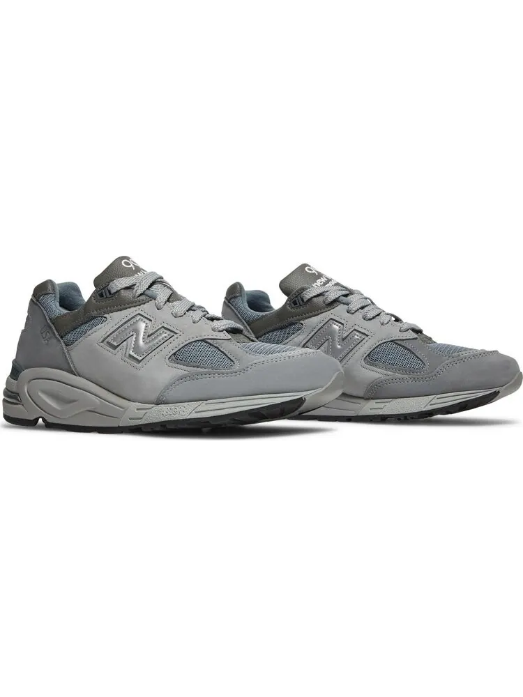 Кроссовки New Balance WTAPS x 990v2 Made In USA 'Grey' — изображение 8 из 8, зеленый