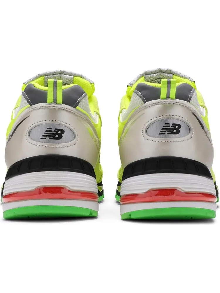 Кроссовки New Balance Aries x 991 Made in England 'Neon Yellow' — изображение 6 из 8, желтый