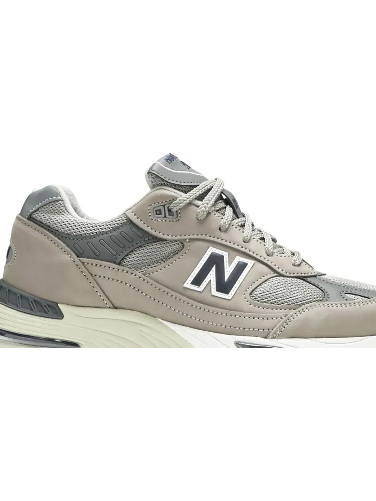 Кроссовки New Balance 991 Made in England '20th Anniversary' — изображение 2 из 8, серый