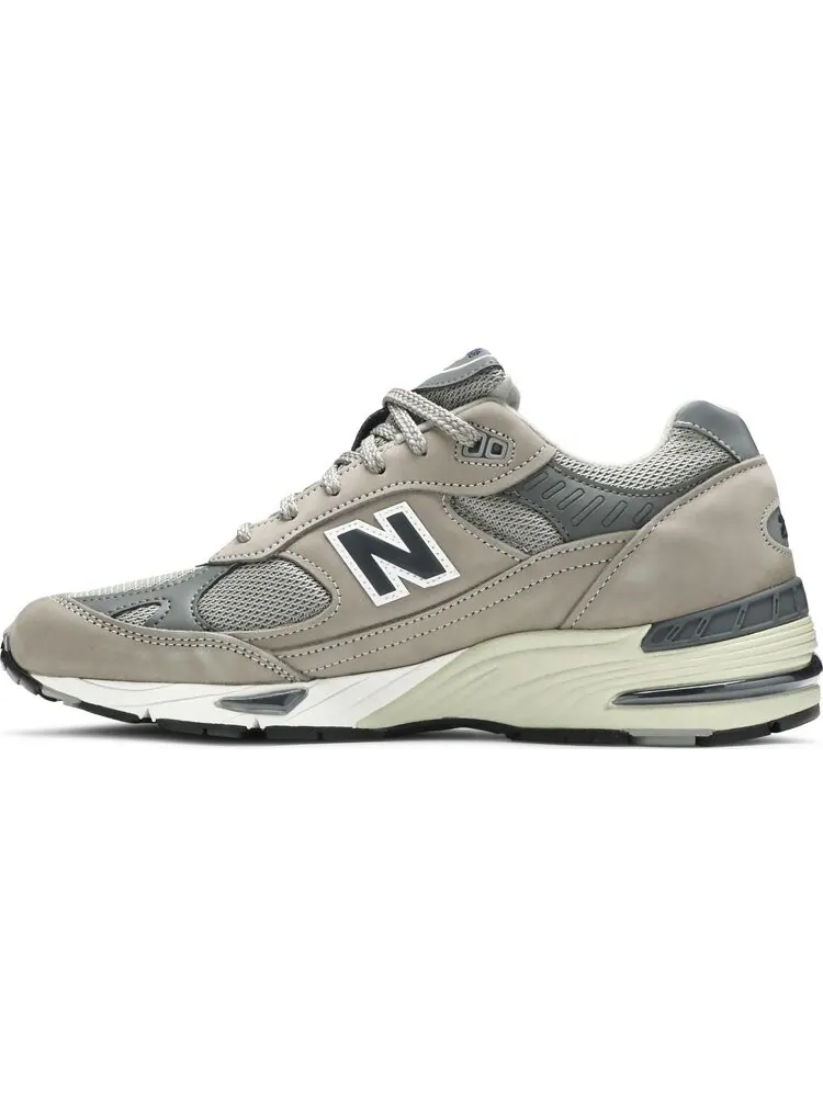 Кроссовки New Balance 991 Made in England '20th Anniversary' — изображение 3 из 8, серый