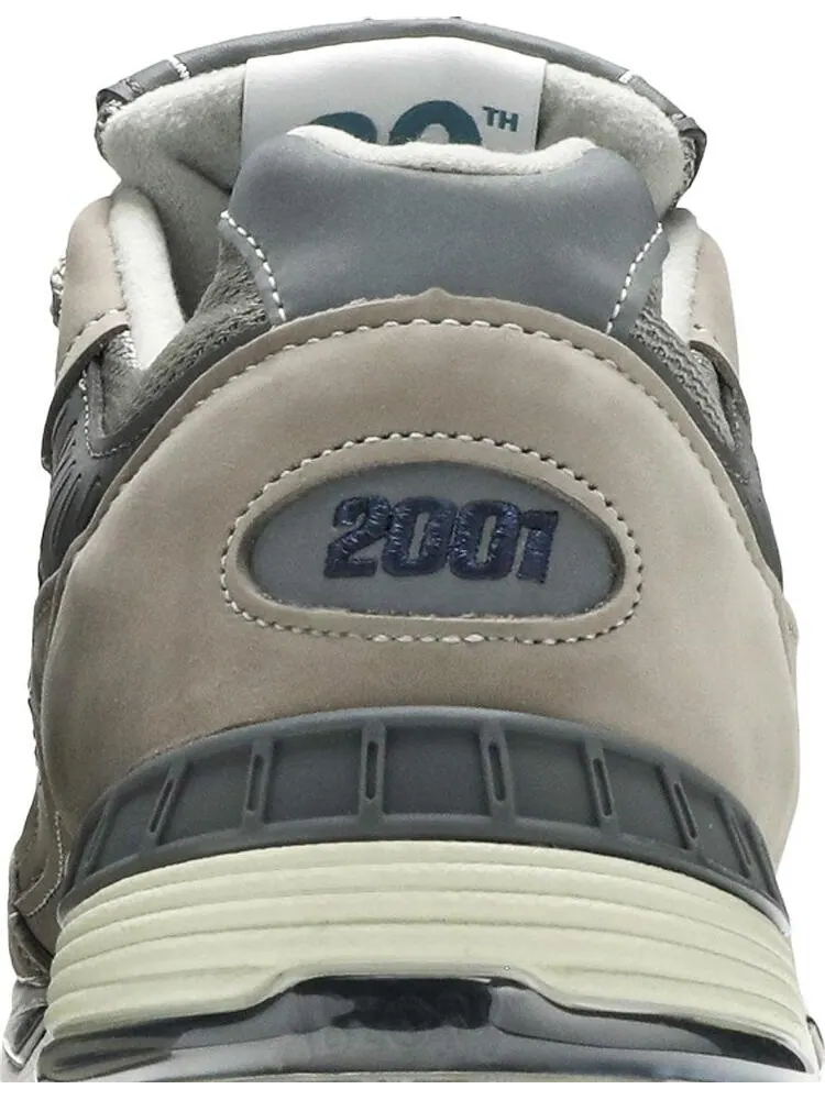 Кроссовки New Balance 991 Made in England '20th Anniversary' — изображение 7 из 8, серый