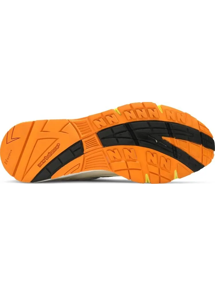 Кроссовки New Balance Aries x 991 Made In England 'Orange Silver' — изображение 4 из 8, серебряный