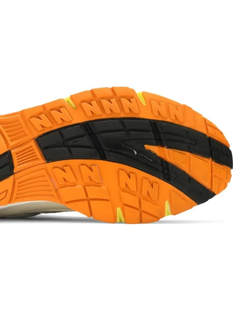 Кроссовки New Balance Aries x 991 Made In England 'Orange Silver' — изображение 5 из 8, серебряный