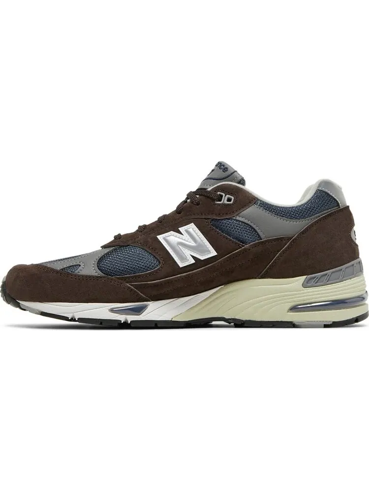 Кроссовки New Balance 991 Made In England 'Brown' — изображение 3 из 8, коричневый