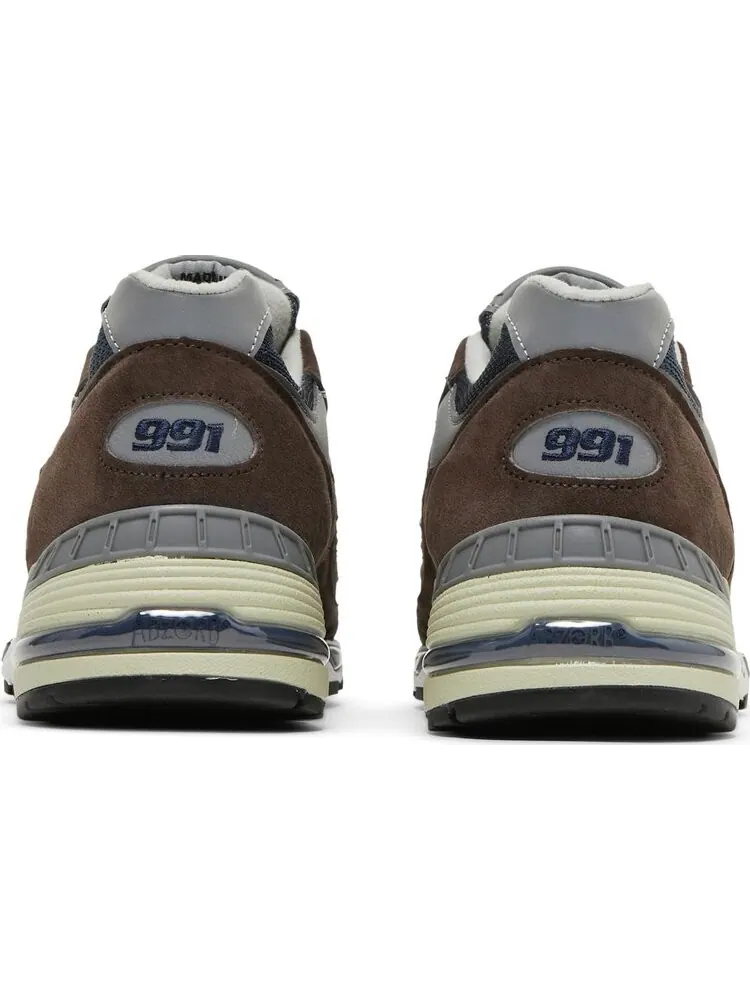Кроссовки New Balance 991 Made In England 'Brown' — изображение 6 из 8, коричневый