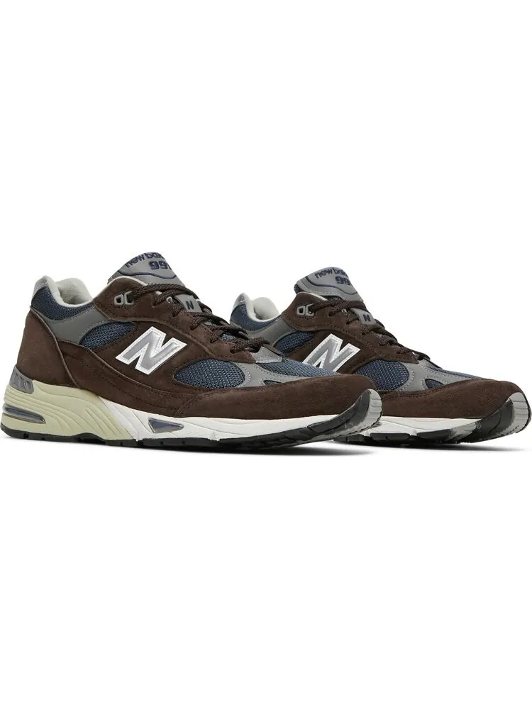 Кроссовки New Balance 991 Made In England 'Brown' — изображение 8 из 8, коричневый