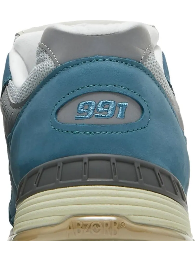 Кроссовки New Balance 991 Made In England 'Grey Blue' — изображение 7 из 8, синий