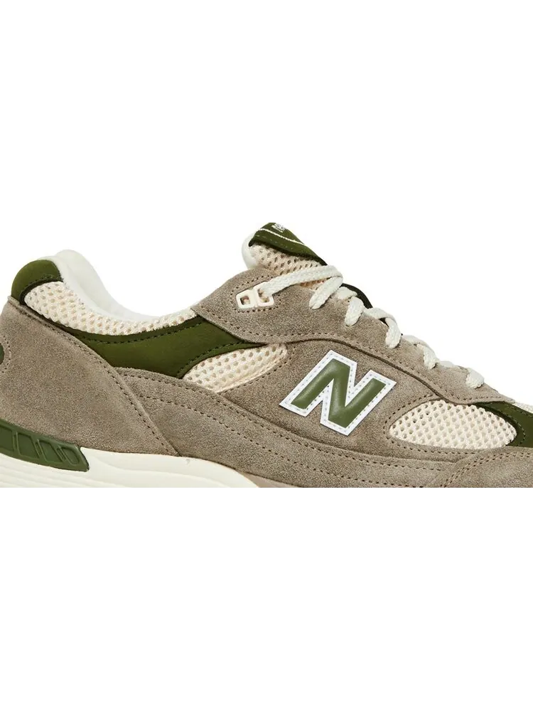 Кроссовки New Balance Aimé Leon Dore x 991 Made in England 'Grey' — изображение 2 из 10, серый