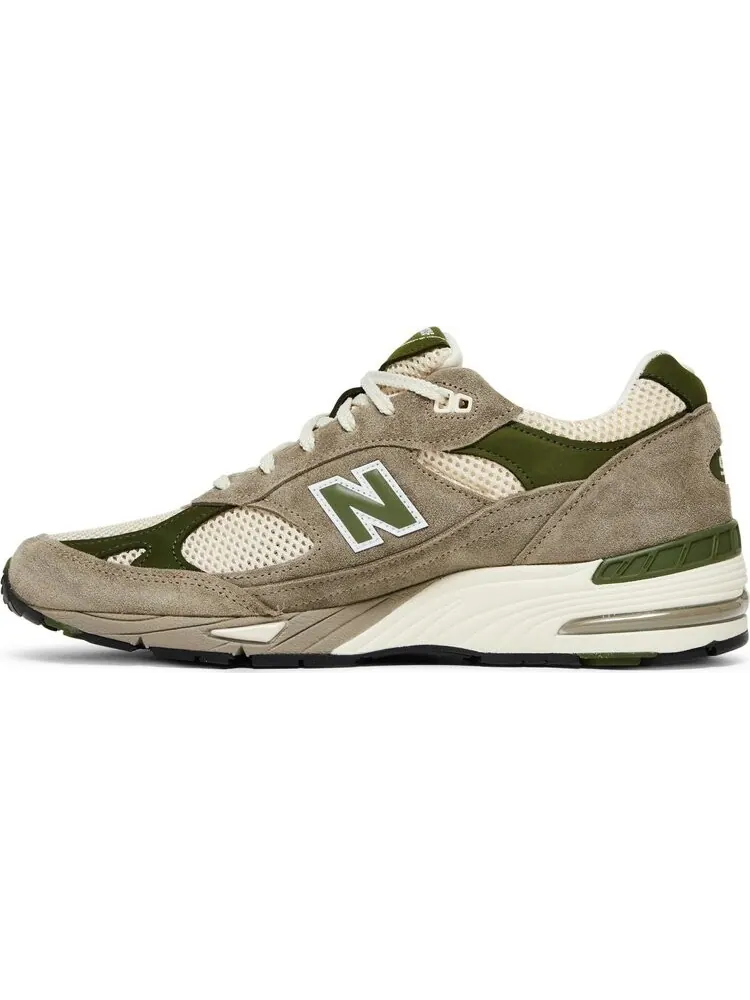 Кроссовки New Balance Aimé Leon Dore x 991 Made in England 'Grey' — изображение 3 из 10, серый