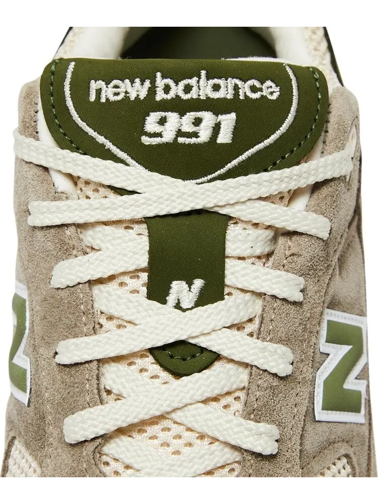 Кроссовки New Balance Aimé Leon Dore x 991 Made in England 'Grey' — изображение 9 из 10, серый