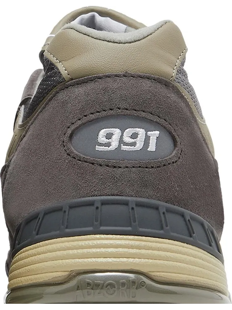 Кроссовки New Balance Dover Street Market x 991 Made in England '40th Anniversary' — изображение 7 из 8, серый