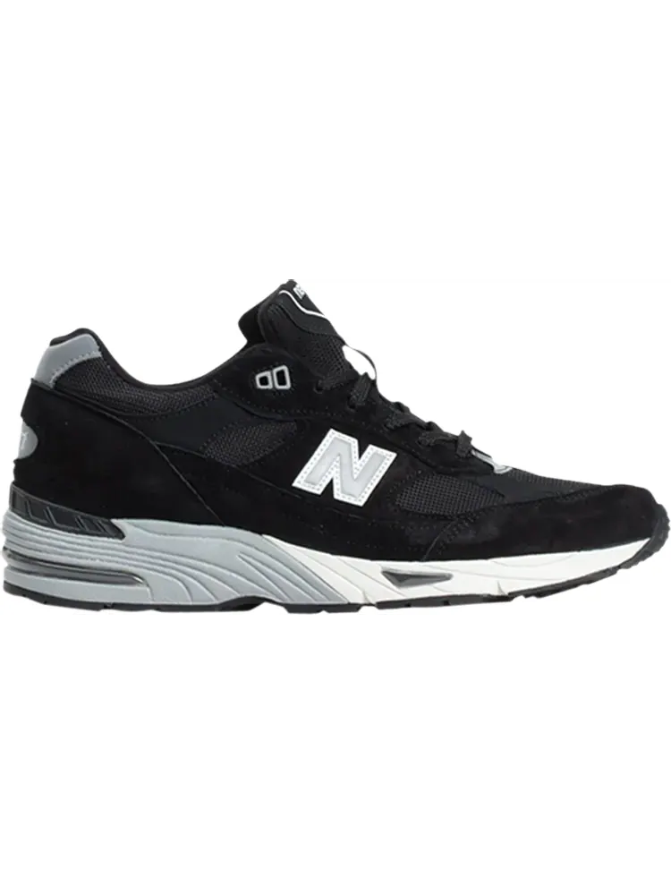 Кроссовки New Balance 991 Made in England 'Black Silver' — изображение 1 из 1, черный
