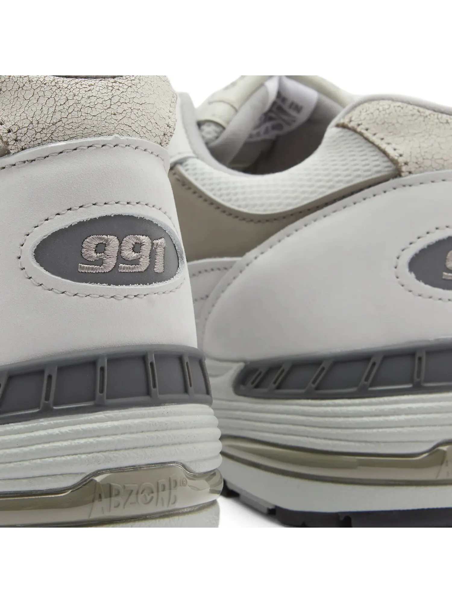 Кроссовки New Balance 991 Made in England: Классика в новом исполнении — изображение 5 из 5, синий/белый/серый