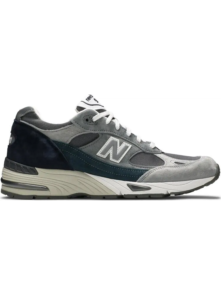 Кроссовки New Balance 991 Made in England 'Nu Block' — изображение 1 из 8, серый