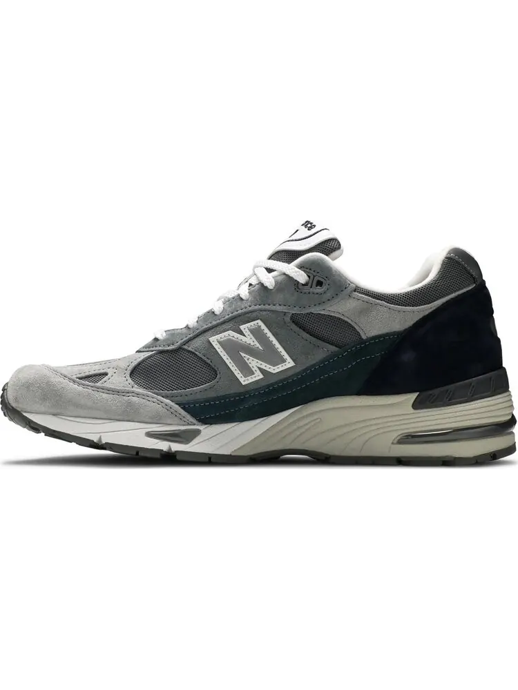 Кроссовки New Balance 991 Made in England 'Nu Block' — изображение 3 из 8, серый