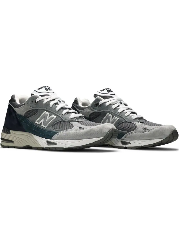 Кроссовки New Balance 991 Made in England 'Nu Block' — изображение 8 из 8, серый