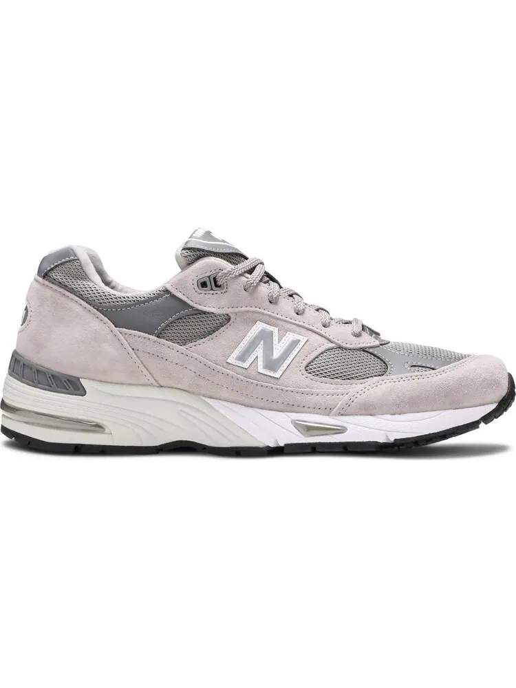 Кроссовки New Balance 991 Made in England 'Grey White' — изображение 1 из 8, серый