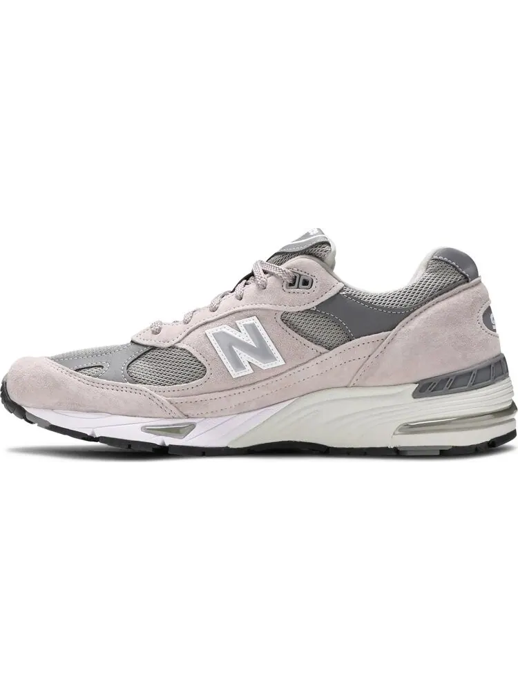 Кроссовки New Balance 991 Made in England 'Grey White' — изображение 3 из 8, серый