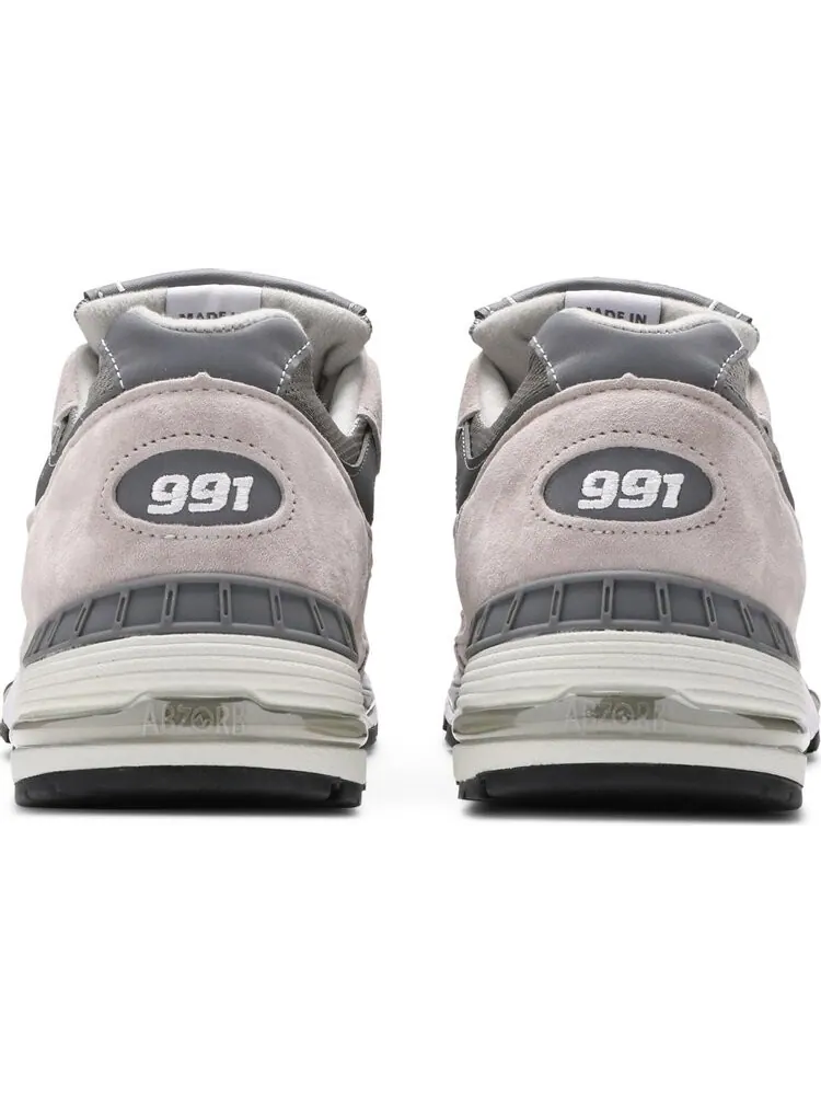 Кроссовки New Balance 991 Made in England 'Grey White' — изображение 6 из 8, серый