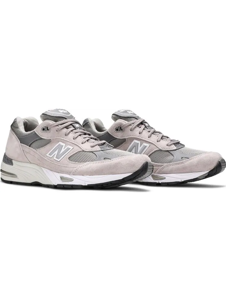 Кроссовки New Balance 991 Made in England 'Grey White' — изображение 8 из 8, серый