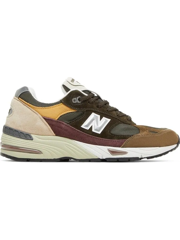 Кроссовки New Balance 991 Made in England 'Desaturated' — изображение 1 из 8, зеленый