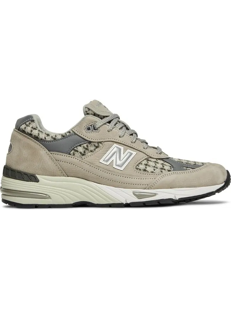 Кроссовки New Balance Harris Tweed x 991 Made In England 'Houndstooth' — изображение 1 из 8, коричневый