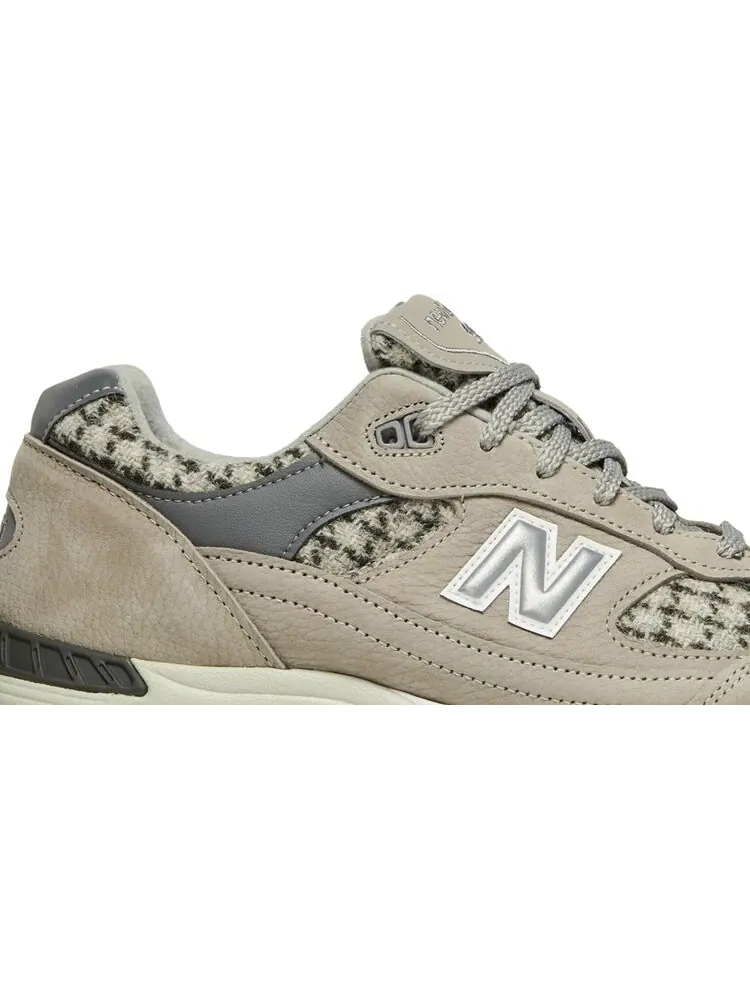 Кроссовки New Balance Harris Tweed x 991 Made In England 'Houndstooth' — изображение 2 из 8, коричневый