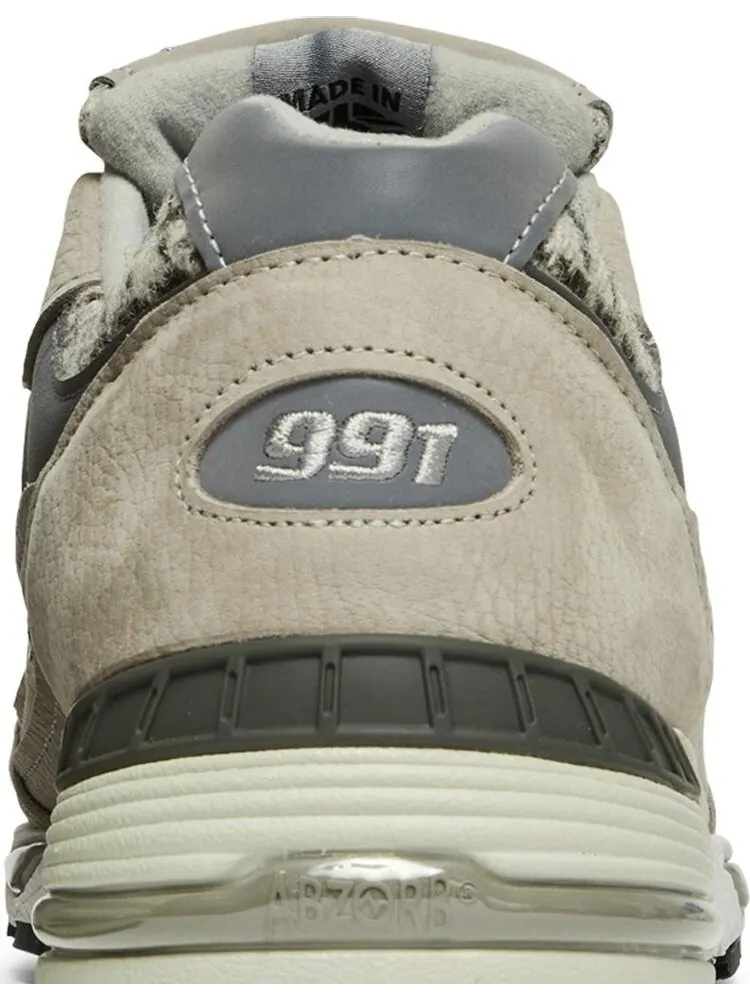 Кроссовки New Balance Harris Tweed x 991 Made In England 'Houndstooth' — изображение 7 из 8, коричневый