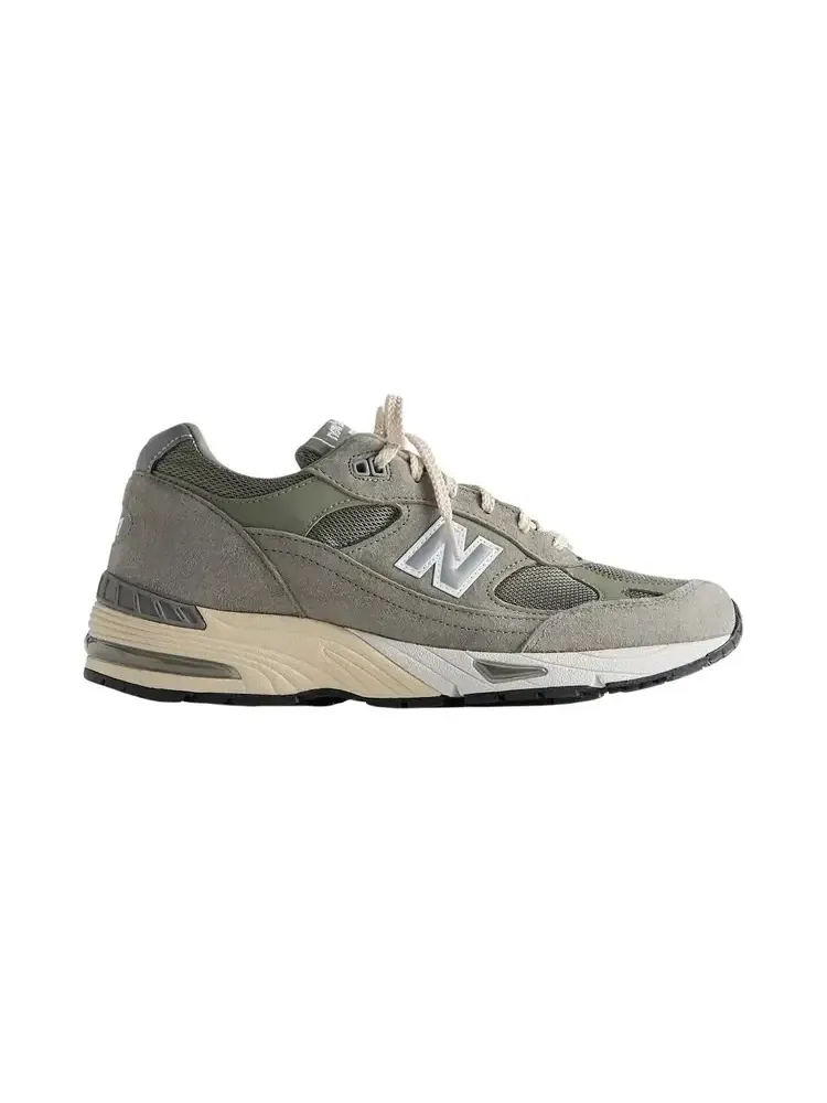 Kith x New Balance 991v1 Made in UK 'Vetiver' — изображение 1 из 1, серый