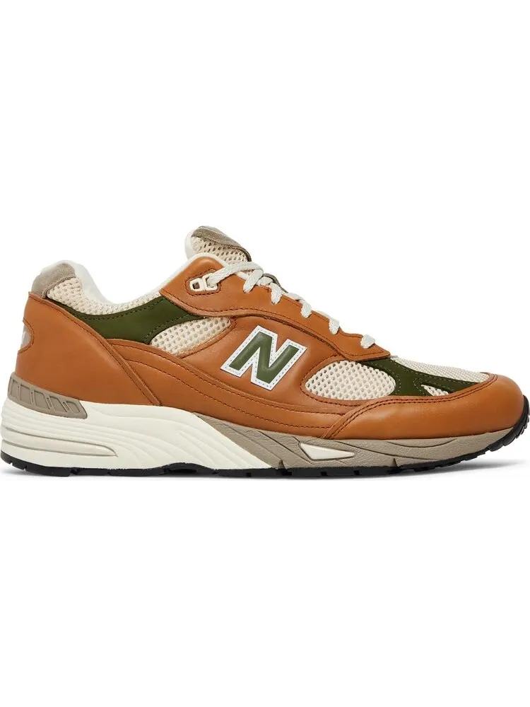 Кроссовки New Balance Aimé Leon Dore x 991 Made in England 'Tan' — изображение 1 из 10, загар