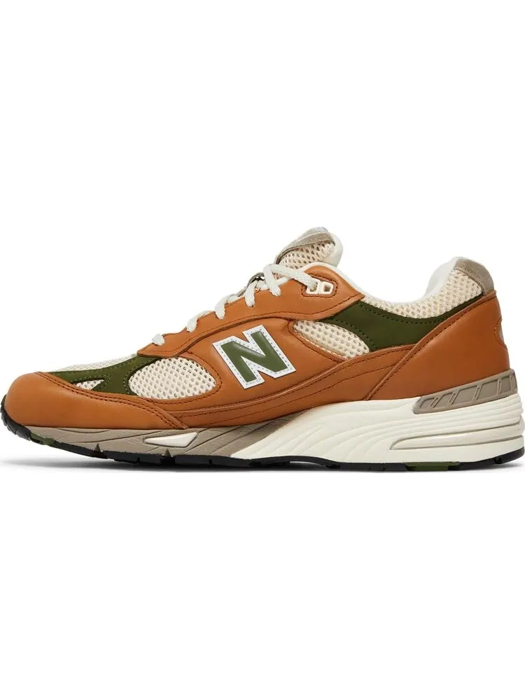 Кроссовки New Balance Aimé Leon Dore x 991 Made in England 'Tan' — изображение 3 из 10, загар