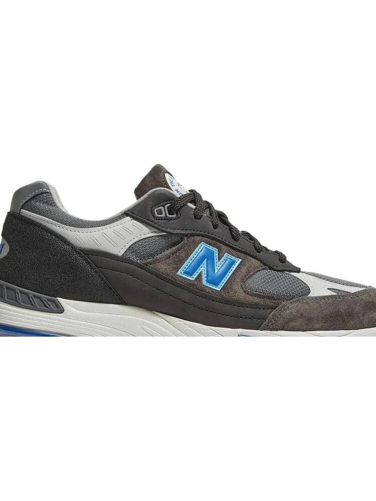 Кроссовки New Balance Run The Boroughs x 991 Made in England 'London Marathon' — изображение 2 из 8, серый