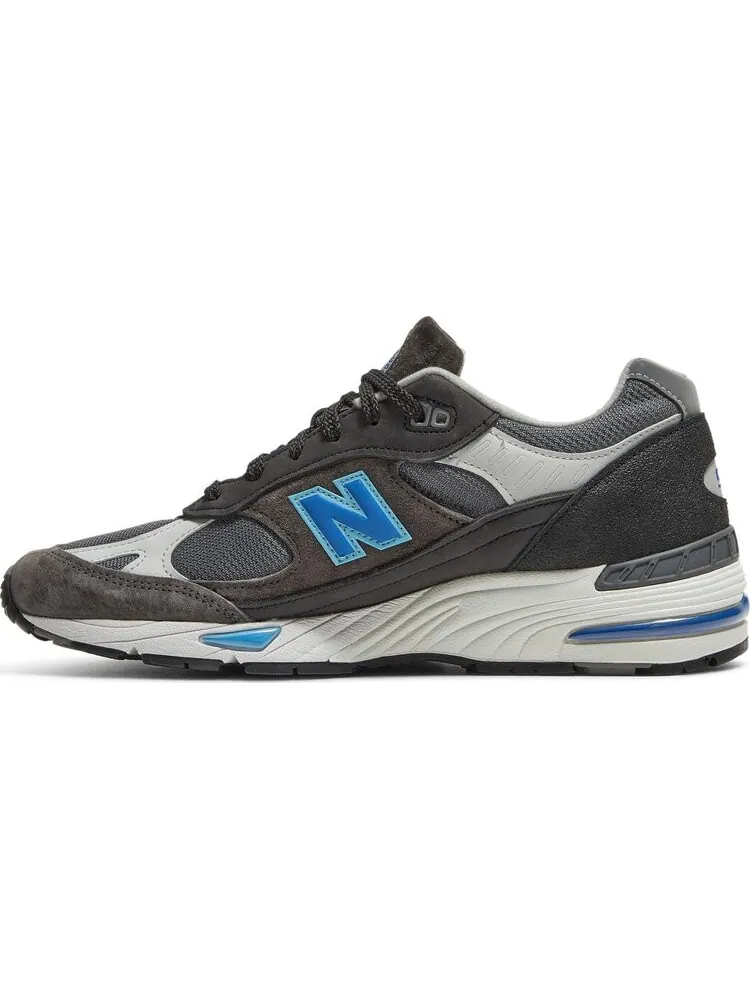 Кроссовки New Balance Run The Boroughs x 991 Made in England 'London Marathon' — изображение 3 из 8, серый