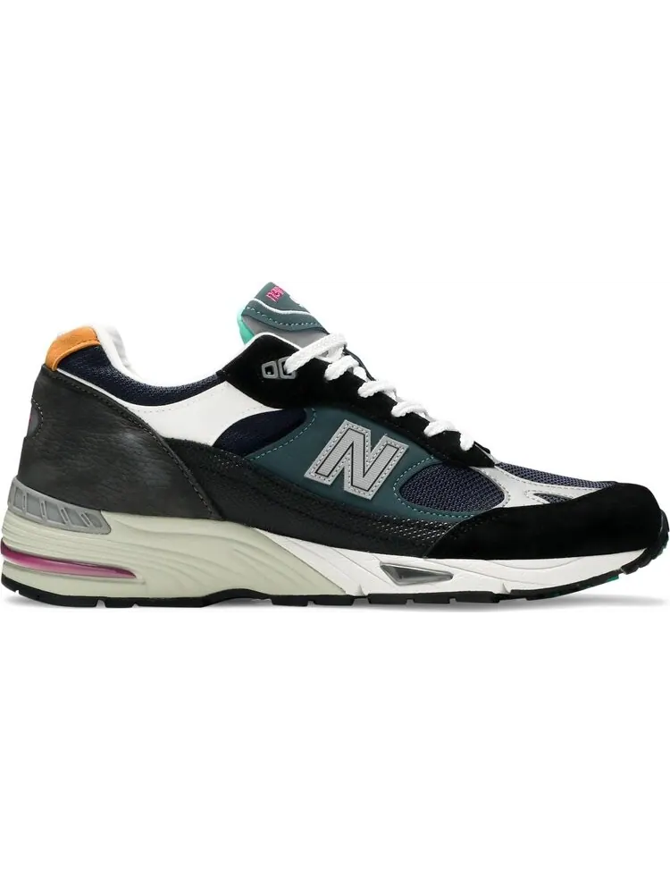 Кроссовки New Balance 991 Made in England 'Black Blue' — изображение 1 из 8, черный