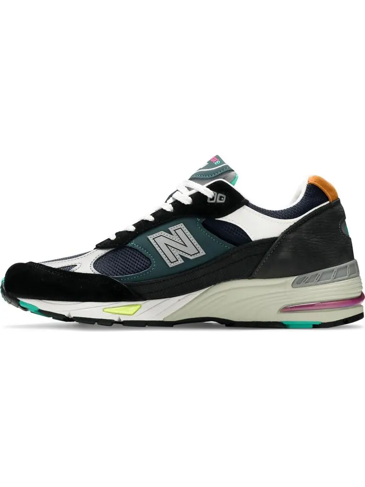 Кроссовки New Balance 991 Made in England 'Black Blue' — изображение 3 из 8, черный