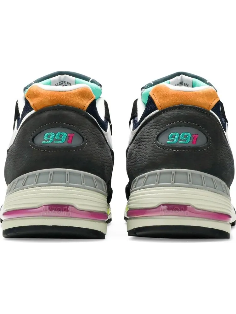 Кроссовки New Balance 991 Made in England 'Black Blue' — изображение 6 из 8, черный