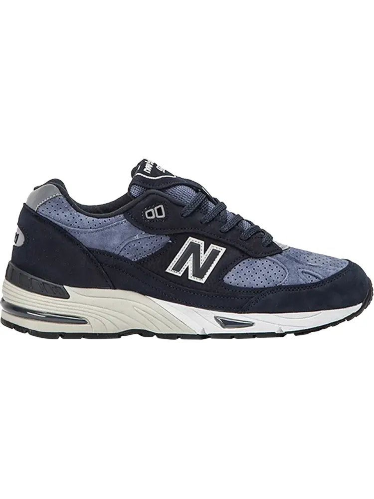 Кроссовки New Balance 991 Made in England 'Navy Sky' — изображение 1 из 1, синий