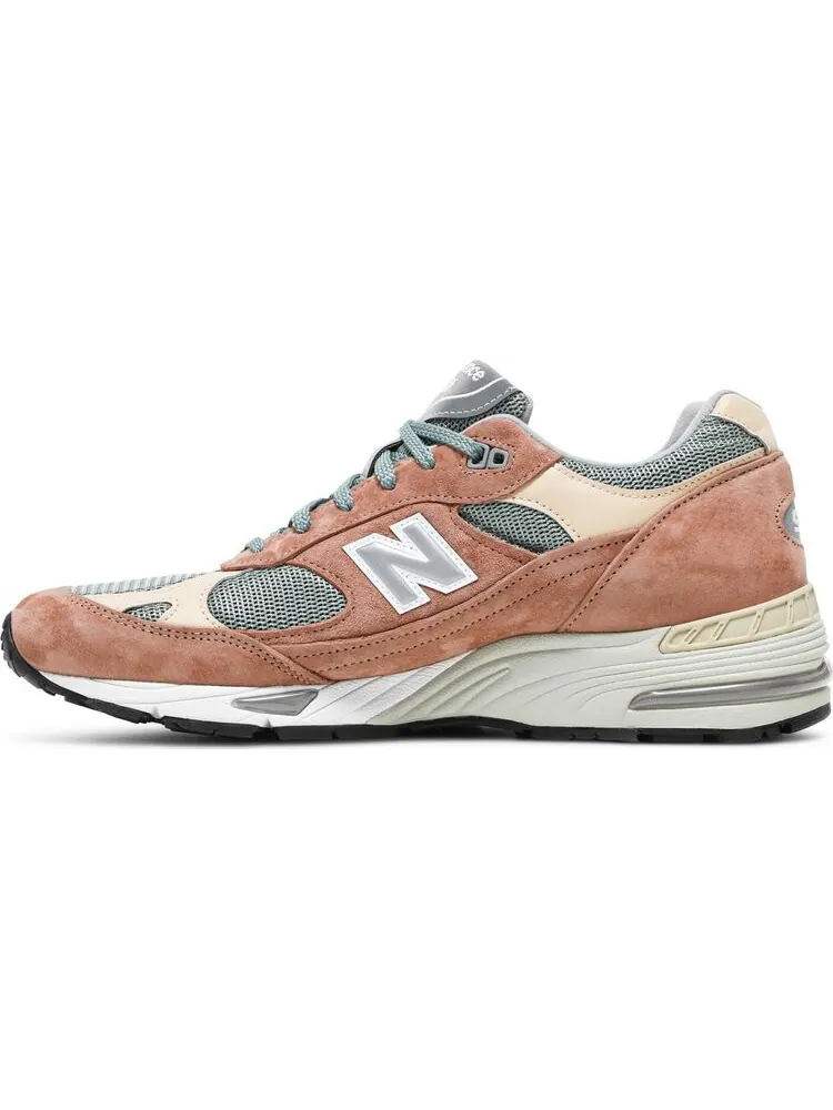 Кроссовки New Balance Patta x 991 Made in England 'Dusty Pink' — изображение 3 из 8, розовый