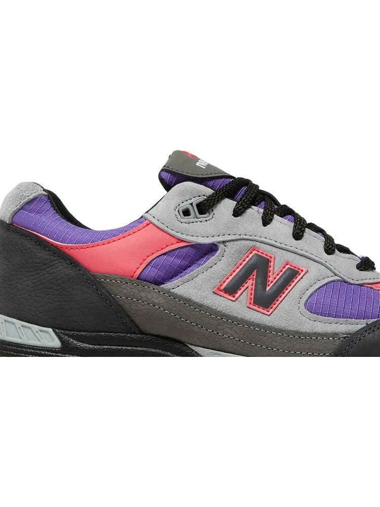 Кроссовки Palace x 991 Made in England 'Black Ultra Violet' — изображение 2 из 4, фиолетовый