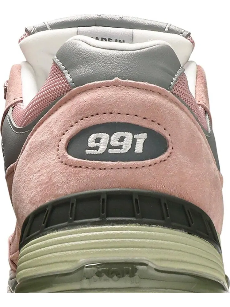 Кроссовки New Balance 991 Made in England 'Pink' — изображение 7 из 8, розовый