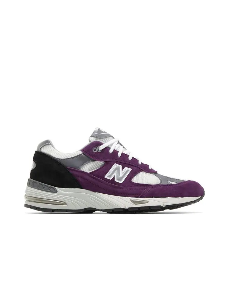Кроссовки New Balance 991 Made in England Grape Juice — изображение 1 из 6, красный