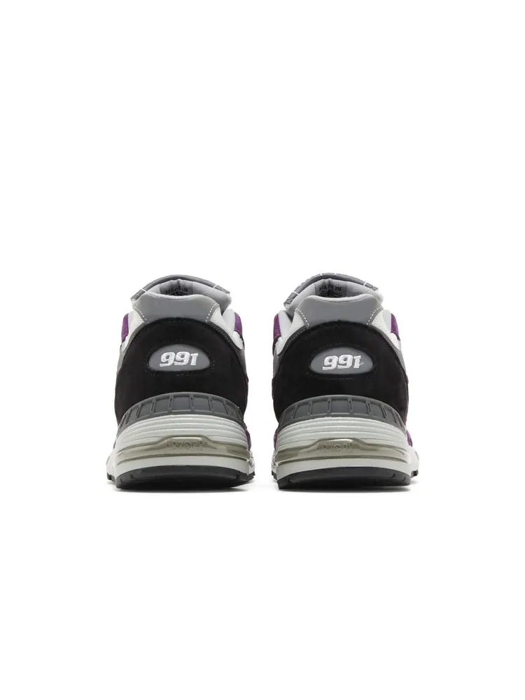 Кроссовки New Balance 991 Made in England Grape Juice — изображение 6 из 6, красный