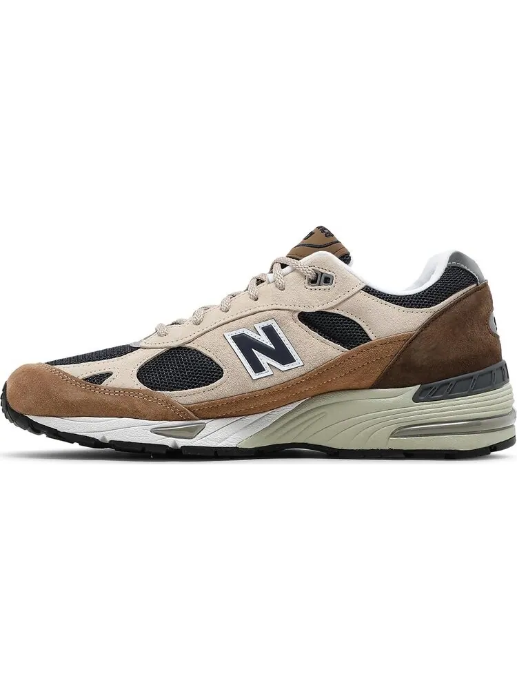 Кроссовки New Balance 991 Made in England 'Cappuccino' — изображение 3 из 8, коричневый