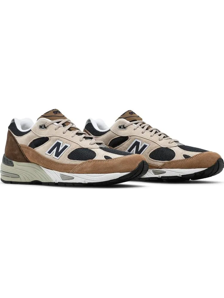 Кроссовки New Balance 991 Made in England 'Cappuccino' — изображение 8 из 8, коричневый