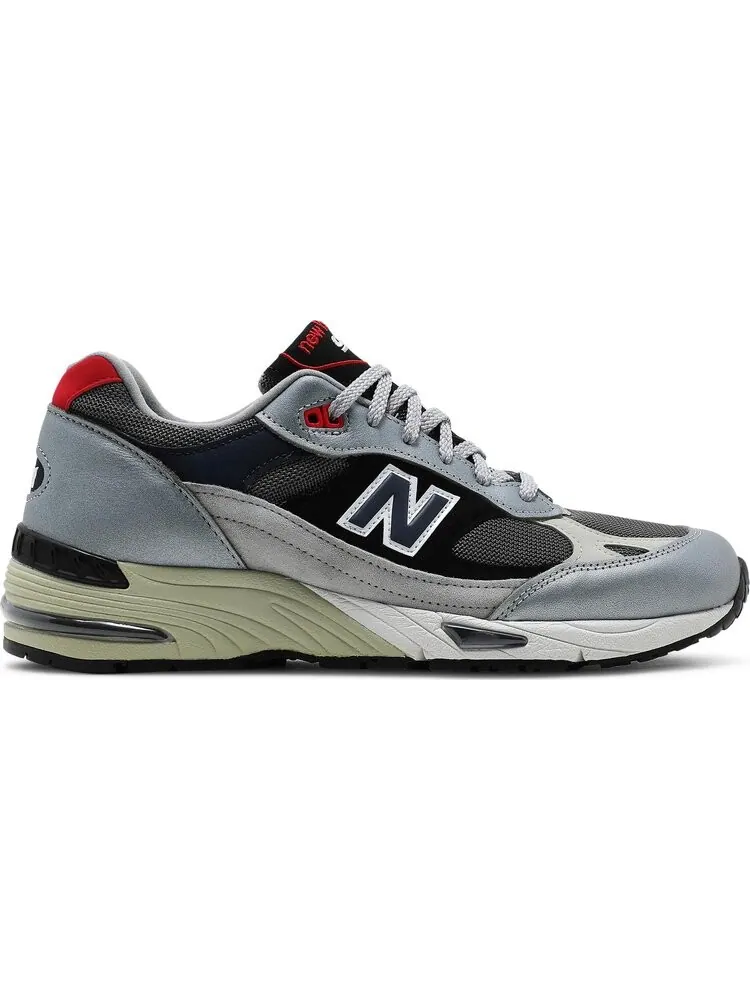 Кроссовки New Balance 991 Made in England 'Silver' — изображение 1 из 8, серебряный