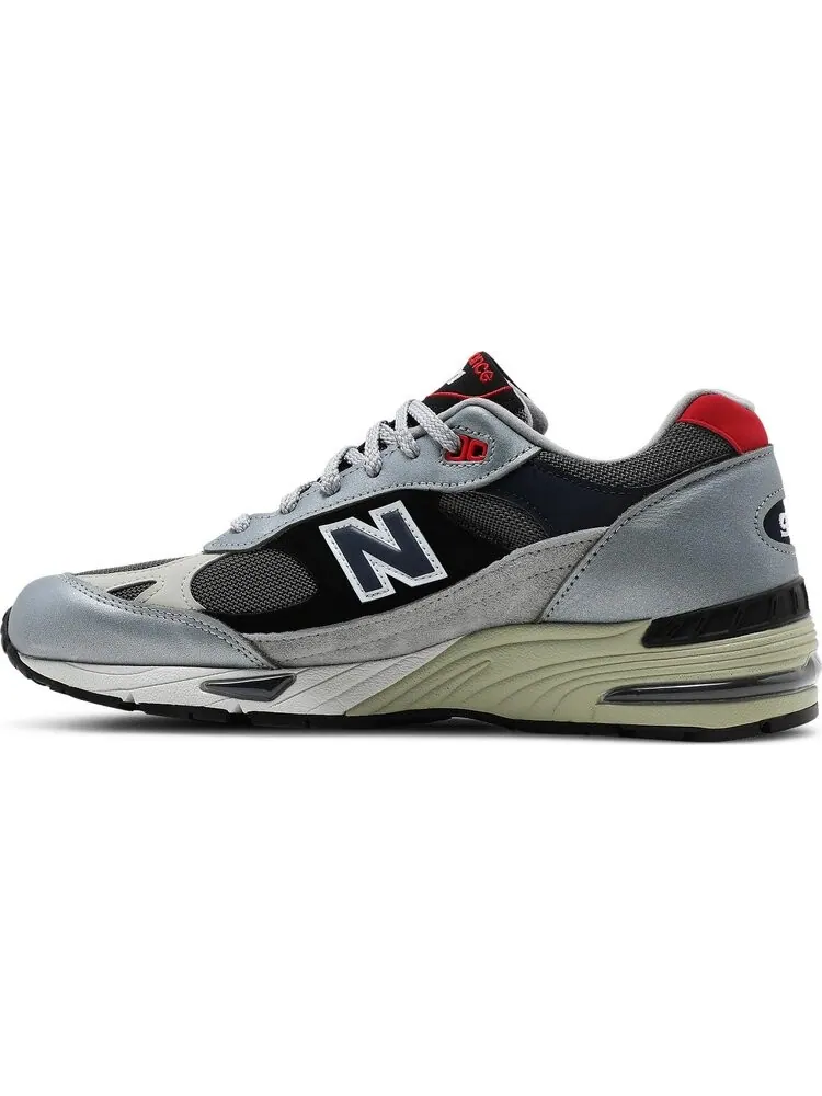 Кроссовки New Balance 991 Made in England 'Silver' — изображение 3 из 8, серебряный
